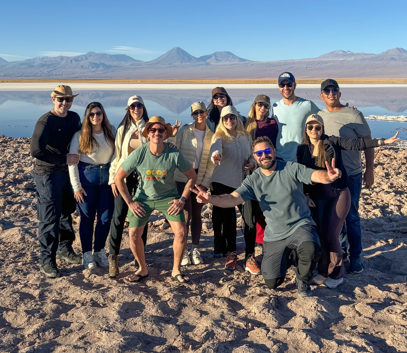 Grupo Viaje na Web em expedição no Atacama